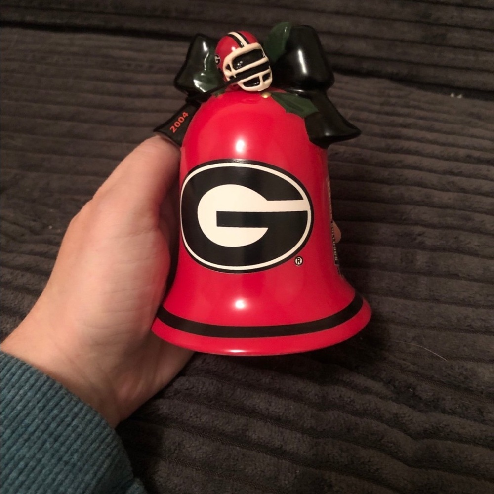 Danbury Mint Red and Black Holiday Ornament